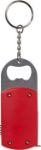 abs sleutelhanger met flesopener karen - rood