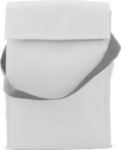 polyester (420d) koel/lunch tas sarah - wit
