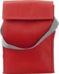 polyester (420d) koel/lunch tas sarah - rood