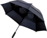 polyester (190t) stormparaplu debbie - zwart