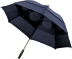 polyester (190t) stormparaplu debbie - blauw