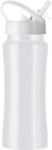 rvs fles serena 600 ml - wit