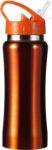 rvs fles serena 600 ml - oranje