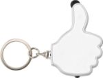 abs 2-in-1 sleutelhanger melvin - wit