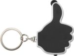 abs 2-in-1 sleutelhanger melvin - zwart