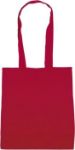 katoenen draagtas 120 gr/m2 terry - rood