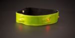 nylon (500d) en pvc reflecterende strap met licht
