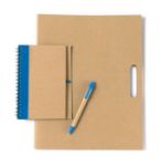 kartonnen schrijfmap met memo's charlie