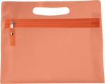 pvc toilettas clyde - oranje
