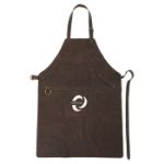 lederenlook schort nori