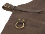 lederenlook schort nori