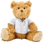 pluche teddybeer monty - wit