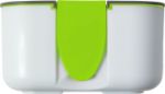 pp en siliconen lunchbox veronica - limegroen
