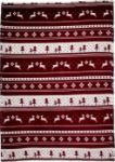 polyester (260 gr/m2) deken michelle - bordeaux