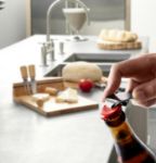 metalen 2-in-1 sleutelhanger alma