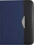 nylon (600d) documentenmap ivo - blauw