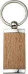 metalen en houten sleutelhanger jennie