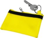 nylon (70d) sleuteletui sheridan - geel