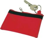 nylon (70d) sleuteletui sheridan - rood