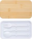 pp dubbele laag lunchbox maxton - wit