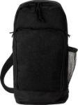 polyester (600d) schoudertas brandon - zwart