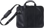leren laptoptas michael