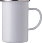 emaille mok ayden 550 ml - wit