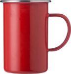 emaille mok ayden 550 ml - rood