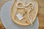 katoenen telefoonlanyard met trekkoord lucia