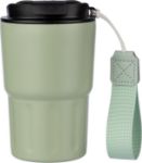 roestvrijstalen dubbelwandige mok louisa - licht groen