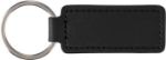 appel leren en pu sleutelhanger sabrina - zwart