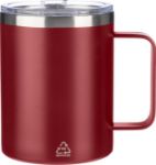 recycled roestvrijstalen dubbelwandige mok 300 ml - bordeaux