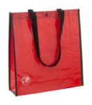 boodschappentas gemaakt van recycled materiaal. - rood