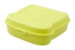 broodtrommel in de vorm van een sandwich. - groen