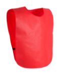 non-woven sport vest voor volwassenen. - rood