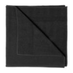 microvezel handdoek, 310 g/m2 - zwart