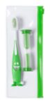 tandenborstel set voor kinderen. - groen