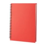 notitieblok recycled papier 80 bladzijden - rood