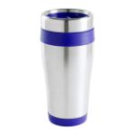 roestvrijstalen dubbelwandige thermosbeker 450 ml - blauw