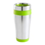 roestvrijstalen dubbelwandige thermosbeker 450 ml - groen