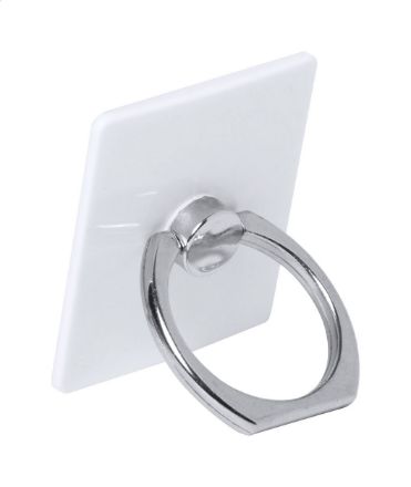 vierkante zelfklevende ring - wit