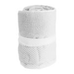 microvezel sporthanddoek met tas. - wit