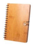 bamboe notitieboek a5, 80 blaadjes