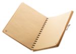 bamboe notitieboek a5, 80 blaadjes