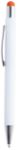 touchpen met gegraveerd logo blauwschrijvend