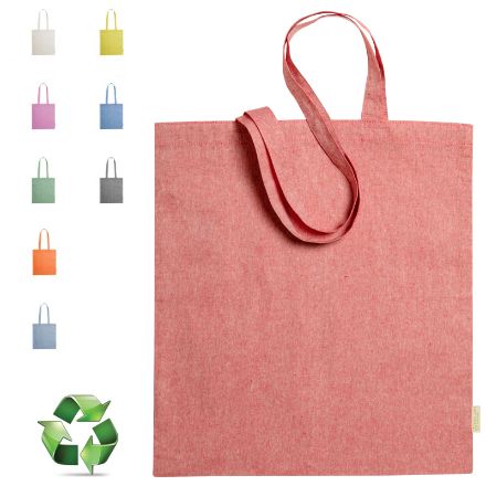 gerecycleerde katoenen boodschappentas graket