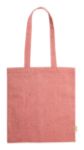 gerecycleerde katoenen boodschappentas graket - rood