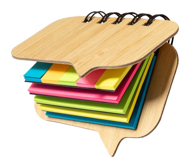 notitieblok met sticky notes mabur