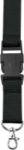 polyester (300d) keycord bobbi - zwart
