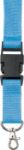 polyester (300d) keycord bobbi - licht blauw